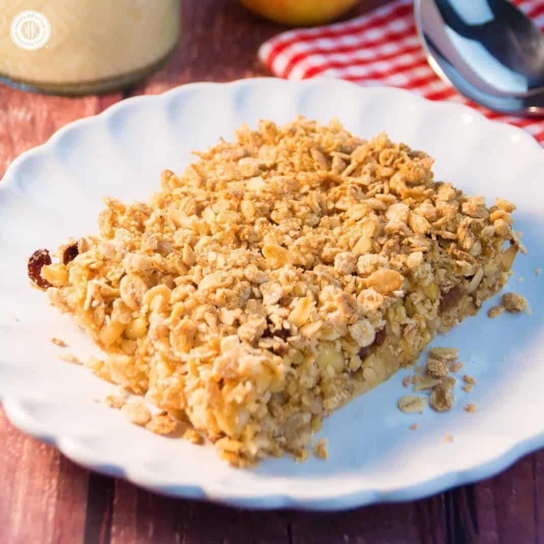 Crunchy Apple Crumble Autumn Comfort Food