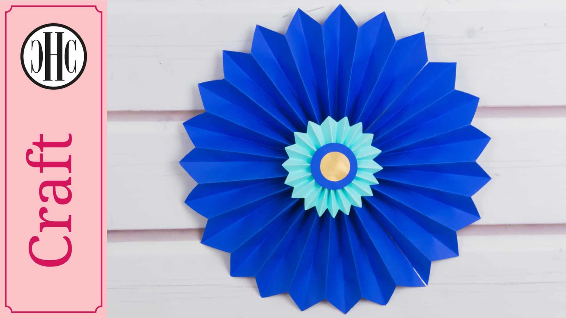 paper rosettes quick and easy paper craft diy country hill cottage how to make paper flower rosettes