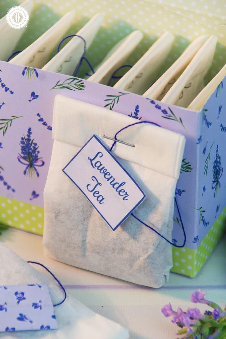 Learn how to make tea bags from coffee filters and fill them with aromatic lavender tea. DIY tea bags are an excellent and easy make-ahead gift idea for all seasons, and this technique works with any type of loose tea or herbs. #DIY #lavender #tea | countryhillcottage.com Learn how to make tea bags from coffee filters and fill them with aromatic lavender tea. DIY tea bags are an excellent and easy make-ahead gift idea for all seasons, and this technique works with any type of loose tea or herbs. #DIY #lavender #tea | countryhillcottage.com