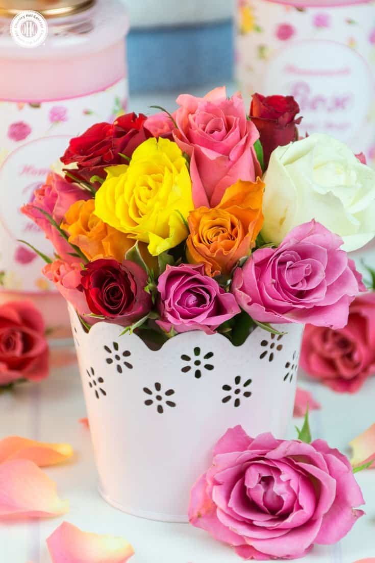 We love beauty products that smell like our favourite florals. When choosing a essential oil, make sure it is suitable for use in cosmetic and body products. #homemade #soap #beautydiy | countryhillcottage.com