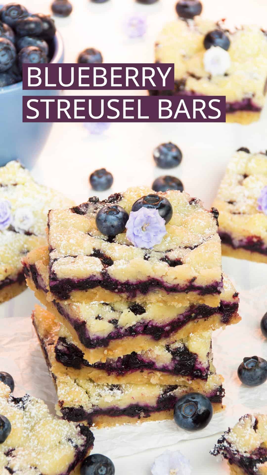 For a bite of pure bliss, sink your teeth into delicious blueberry streusel bars! Layers of crumbly streusel and sweet blueberry filling add up to a scrumptious bar cookie. The steps are incredibly simple, making it an easy-enough bake to get your kids involved. Instead of blueberries, you can also prepare the squares with frozen raspberries, blackberries, or quartered cherries. #blueberries #streusel #bars #bakingrecipe | countryhillcottage.com For a bite of pure bliss, sink your teeth into delicious blueberry streusel bars! Layers of crumbly streusel and sweet blueberry filling add up to a scrumptious bar cookie. The steps are incredibly simple, making it an easy-enough bake to get your kids involved. Instead of blueberries, you can also prepare the squares with frozen raspberries, blackberries, or quartered cherries. #blueberries #streusel #bars #bakingrecipe | countryhillcottage.com