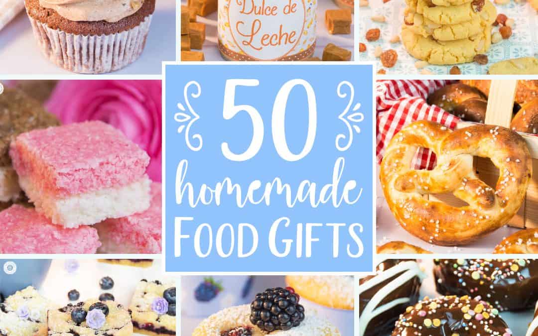 Edible Gifts | 50+ Food Gifts Ideas: Cakes, Cookies, Sweets