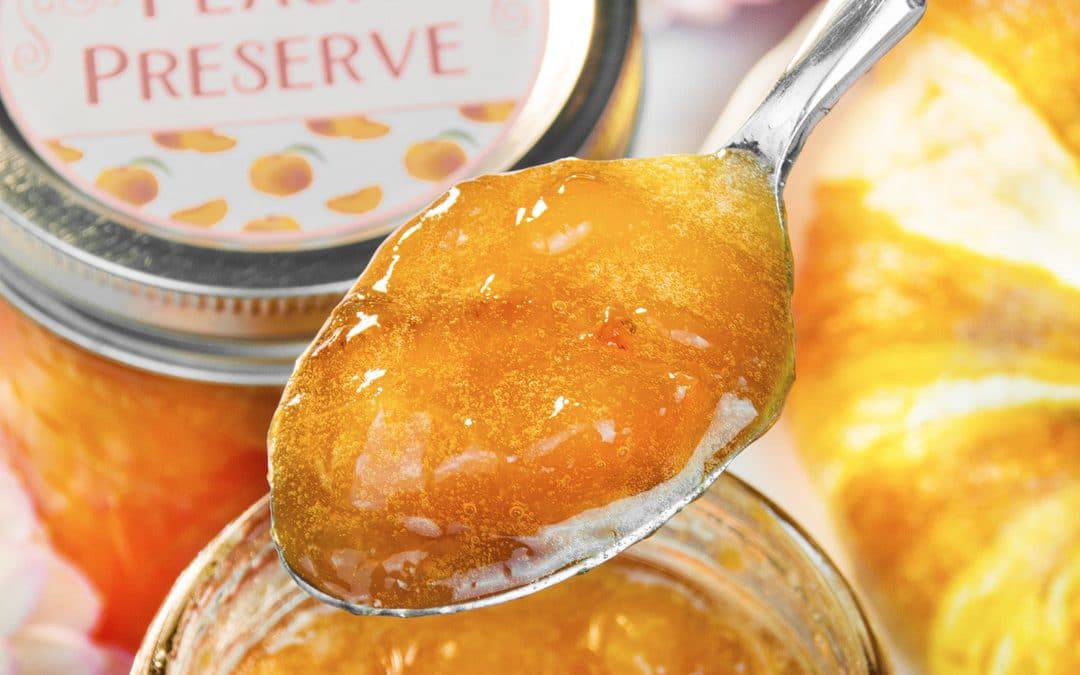 Peach Preserves – Homemade Peach Jam