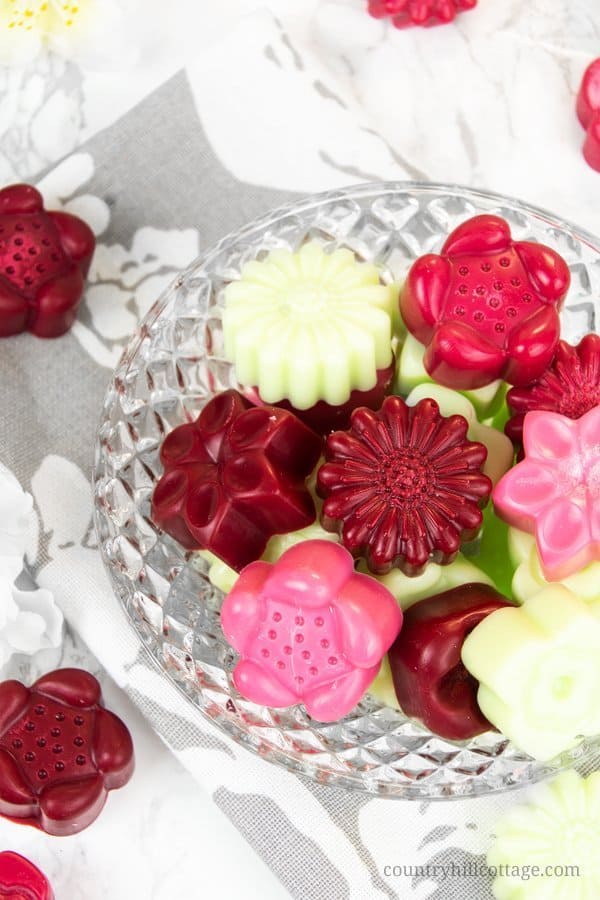 Homemade wax melts