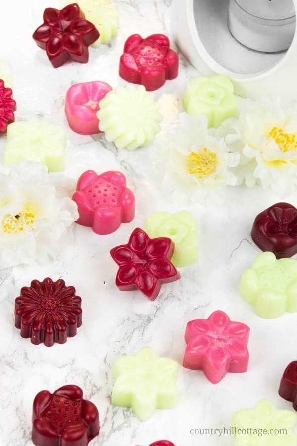 DIY wax melts with essential oils