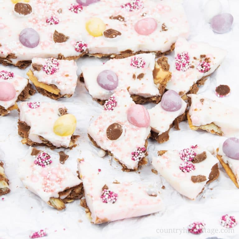 Homemade Easter Chocolate Bark