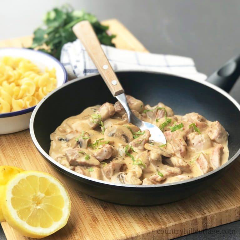 Chicken stroganoff