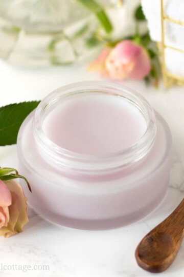 DIY Rose Cleansing Balm