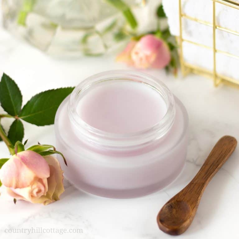 DIY Rose Cleansing Balm
