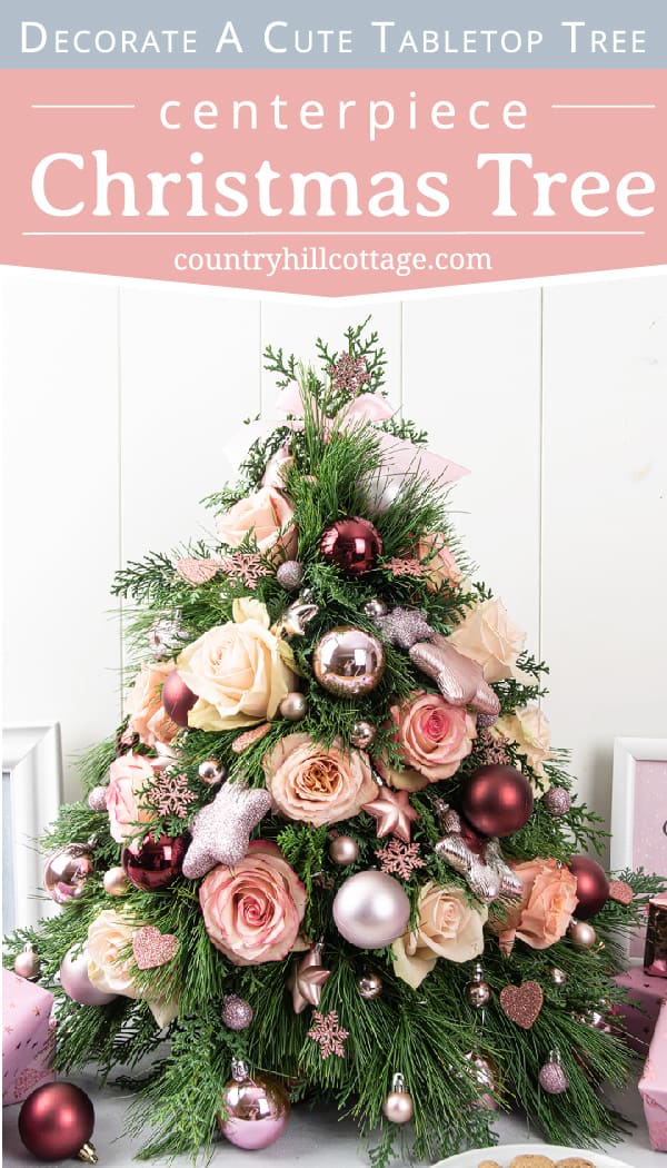 Christmas Tree Centerpiece Step by Step Tutorial