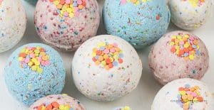 Homemade Bath Bombs without Citric Acid