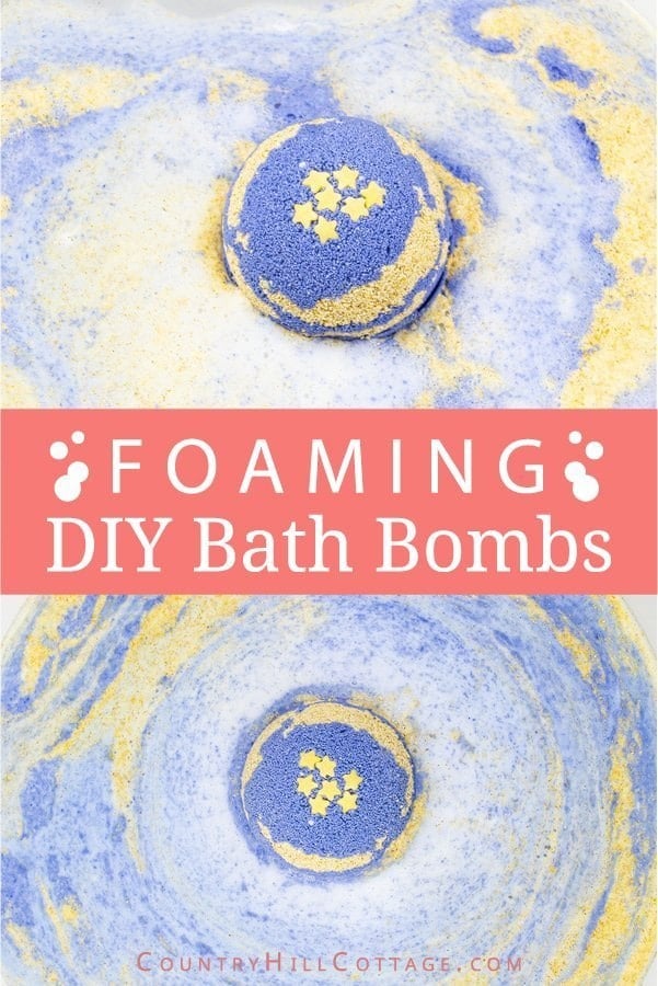 DIY Foaming Bath Bombs with Shea Butter Aromatherapy Bath Bombs for