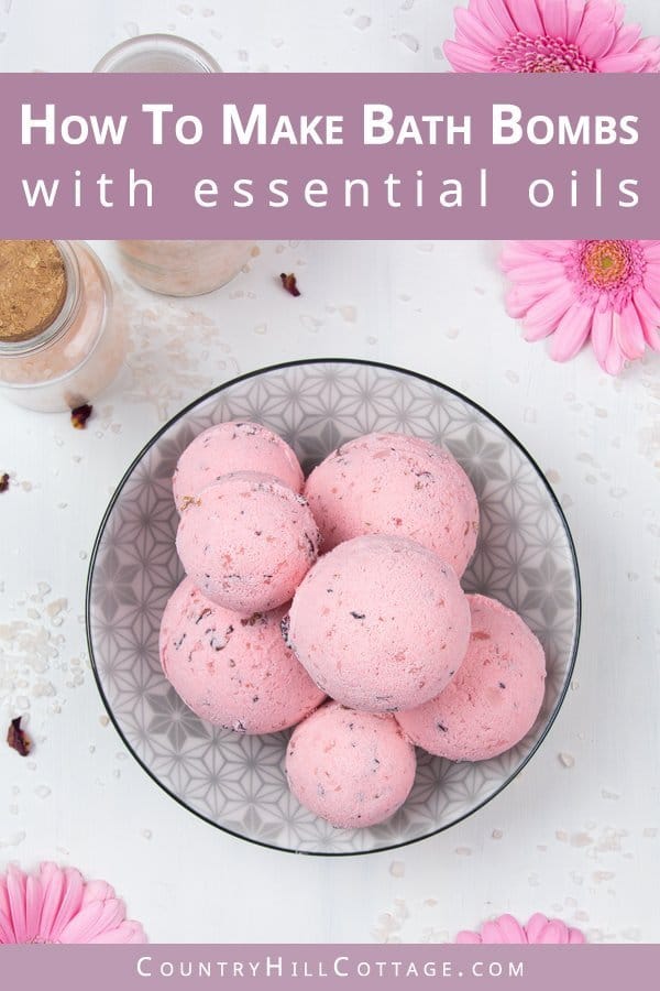 DIY Himalayan Salt Bath Bombs Easy Homemade Bath Bombs with Essential Oils