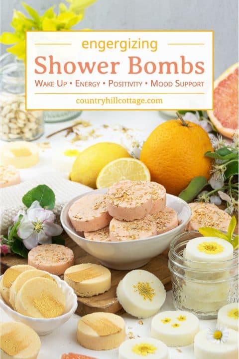 Shower Bombs Recipe {3 Aromatherapy Shower Melt Ideas}