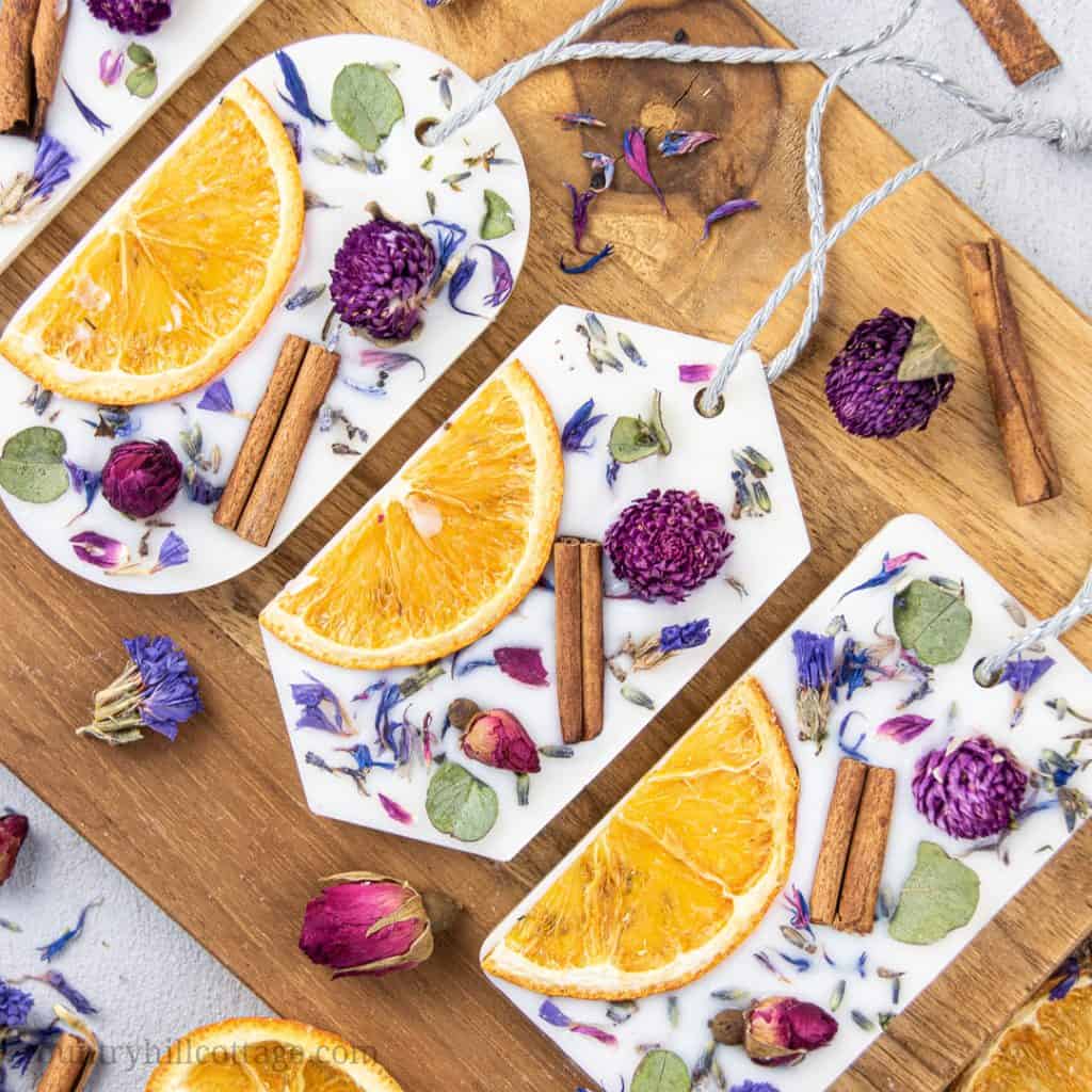 DIY Scented Wax Sachets with Soy Wax, Botanicals & Essential Oils