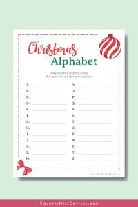 Free Printable Christmas Games for Adults and Older Kids {9 Games}