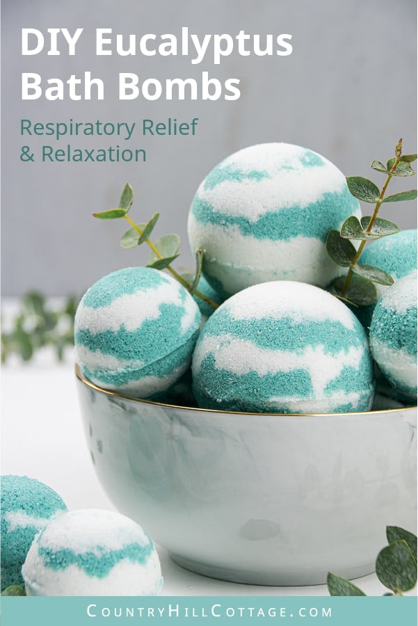 Easy Homemade Eucalyptus Bath Bombs Recipe