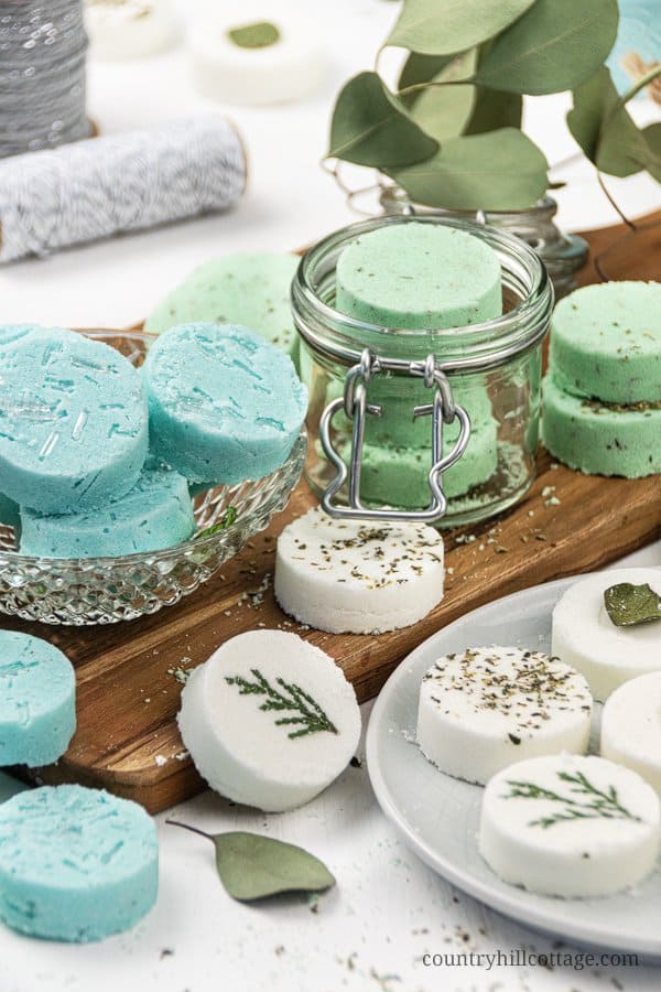 DIY Shower Steamers (Natural Winter Wellness)