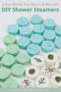 DIY Shower Melts for Health and Wellness