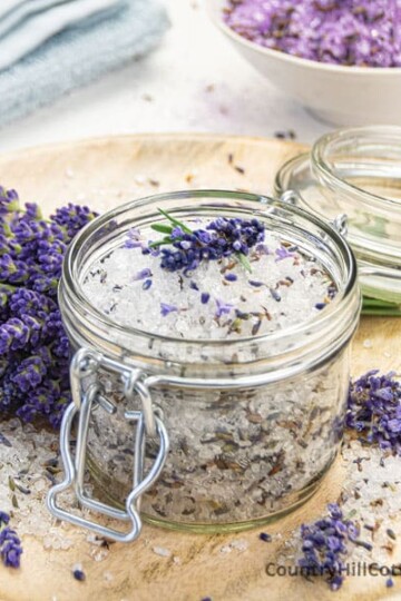 Easy lavender bath salt recipe