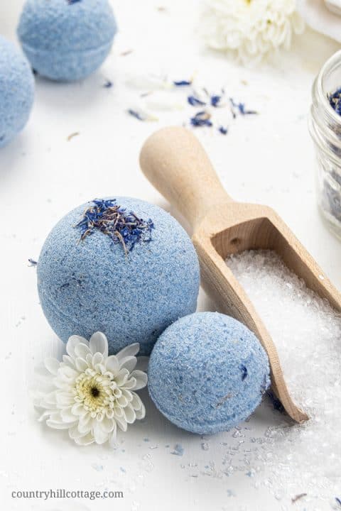 Relaxing Bath Bombs with Epsom Salt for Wellness and Skincare