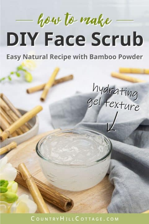DIY Exfoliating Face Scrub {Gentle + Without Sugar}