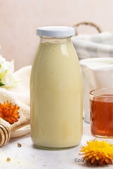 DIY milk and honey body wash