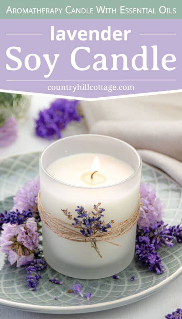DIY Lavender Candle Recipe with Soy Wax and Essential Oils
