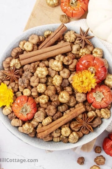 diy pumpkin spice air freshener
