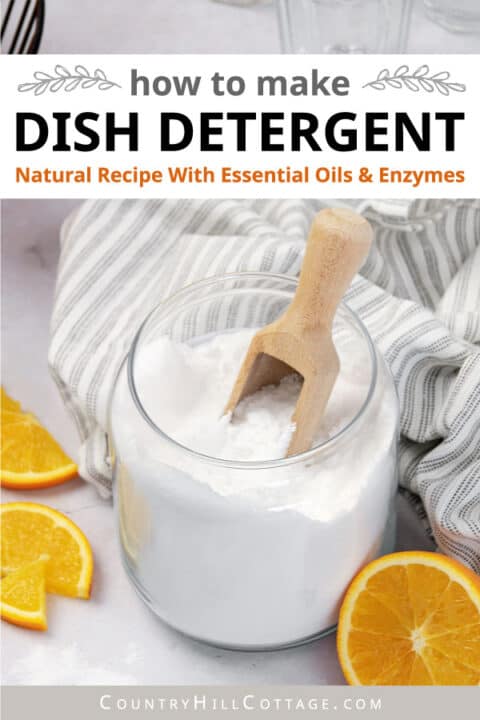DIY Dishwasher Detergent {Without Borax, Baking Soda & Citric Acid}
