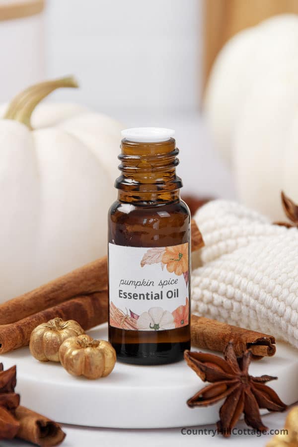 pumpkin spice essential oil blend