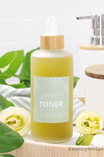 green tea toner
