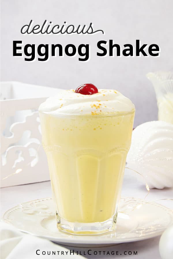 Eggnog Milkshake