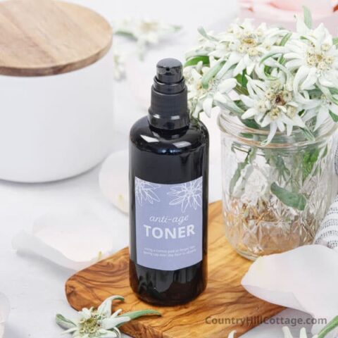 homemade facial toner for aging skin