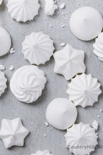 meringue cookies without cream of tartar