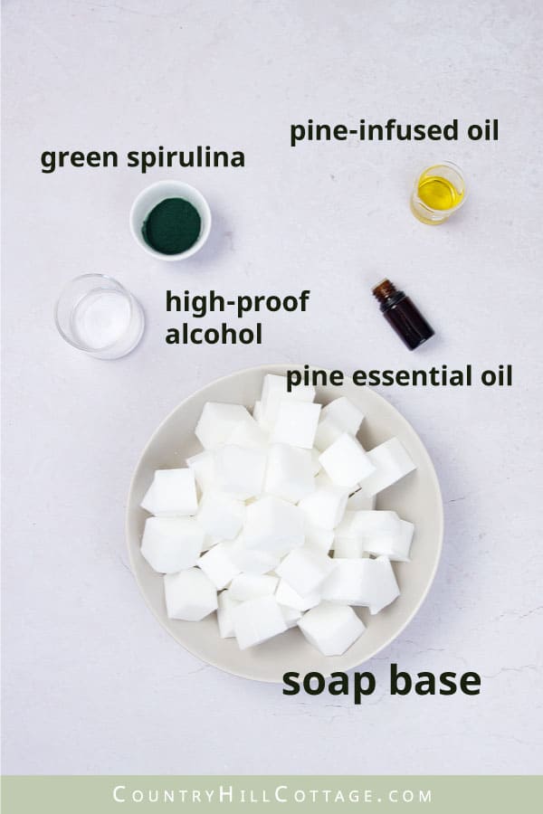 pine soap ingredients