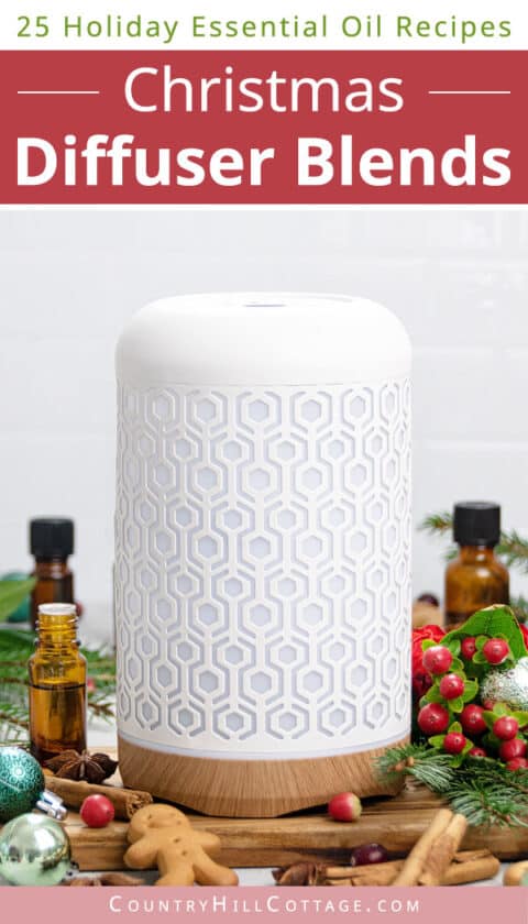 Christmas Diffuser Blends {25 Holiday Essential Oil Recipes}