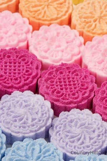 DIY shower steamers recipe