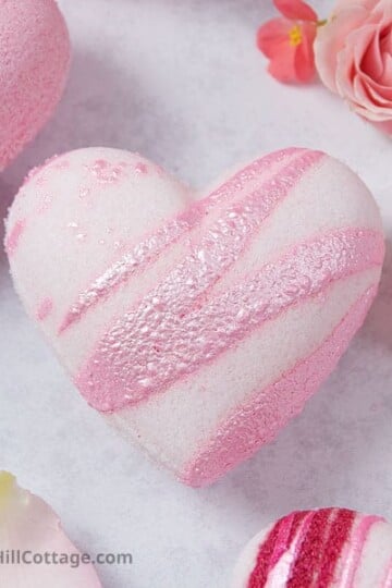 heart bath bomb recipe