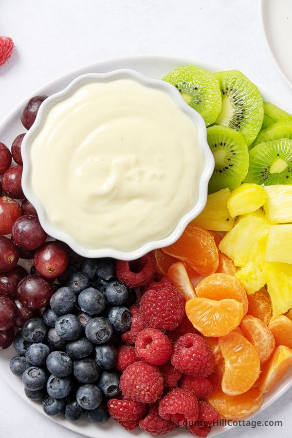 condensed milk dip