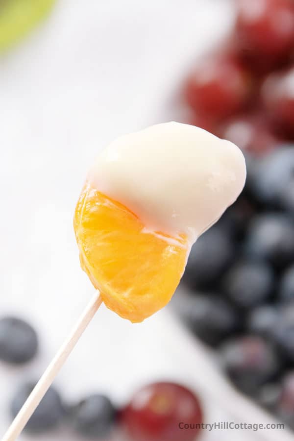 condensed milk dipping sauce