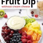condensed milk fruit dip