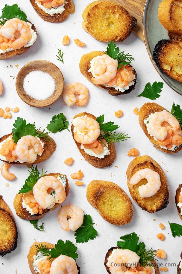 shrimp baguette