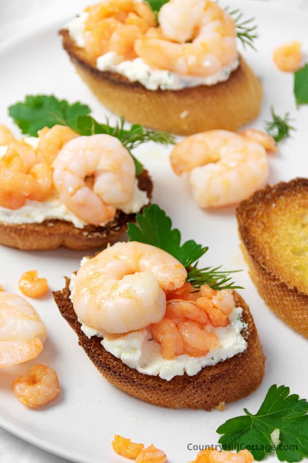 shrimp bread appetizer