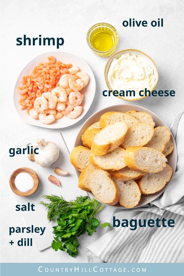 shrimp crostini ingredients
