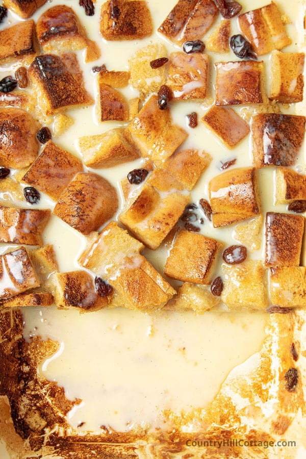 bread pudding with evaporated milk