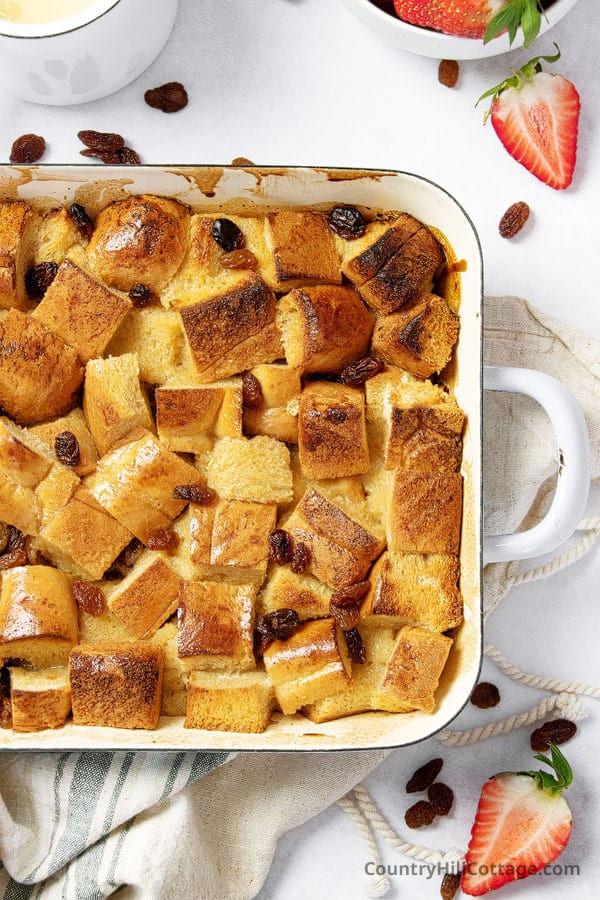 easy bread pudding recipe