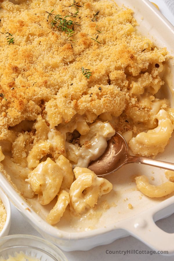 baked mac and cheese with evaporated milk