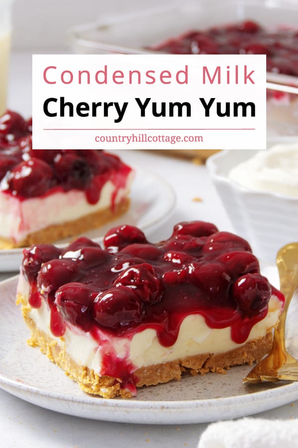 cherry yum yum with sweetened condensed milk