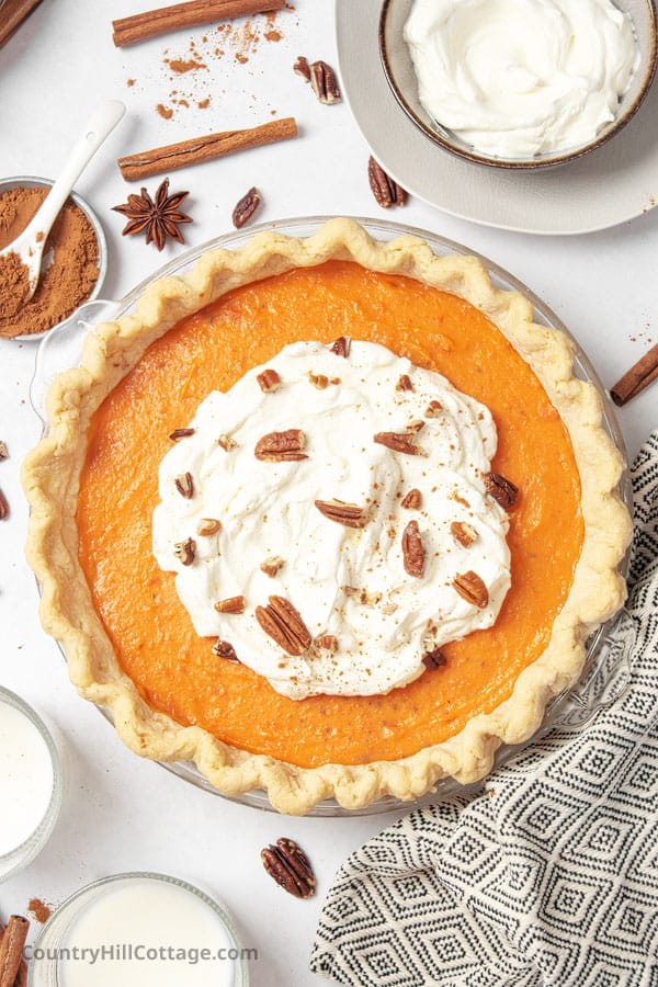 easy sweet potato pie with condensed milk